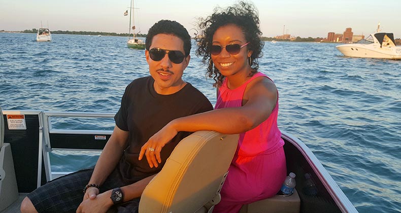 Money Makeover winner Torrie Maas and husband Jason on vacation | Courtesy of Torrie Maas