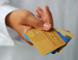 Do not put your credit card on ice Don't put your credit card on ice