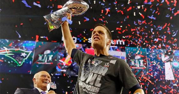 Did you win a Super Bowl bet? It's taxable Tom Brady after Super Bowl LI | Kevin C. Cox/Getty Images