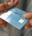 two hands emv card