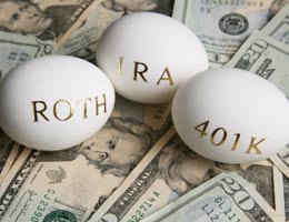 Retirement savings, benefits influence decision