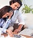 Young couple stressed over bills © WavebreakmediaMicro / Fotolia
